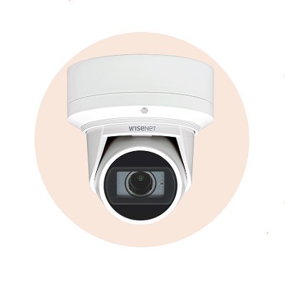 Hanwha Techwin America QNE-7080RVW 4M Network IR Flateye Camera