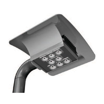 Raytec UBF-8-120 CCTV camera lighting with integrated light spill shield