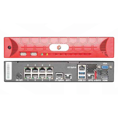 Salient Systems RED3 8PORT client, server and switch for professional video surveillance