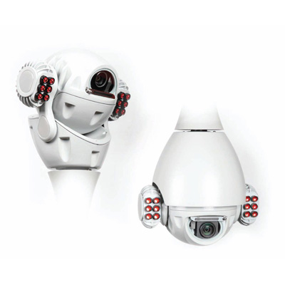RedVision RVX18-IR-W X-Series dome / PTZ camera, 18X zoom with built in IR and wiper