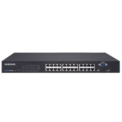 Hanwha Techwin America iES4024GP 24 ports Gigabit PoE switch