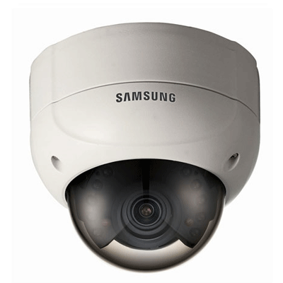 Hanwha Techwin America SCV-2080RP dome camera with OSD menu access via coaxial telemetry