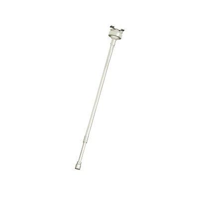 Hanwha Techwin SBP-302CMAS Telescopic Pendant Mount with Swivel Adaptor (Ivory)