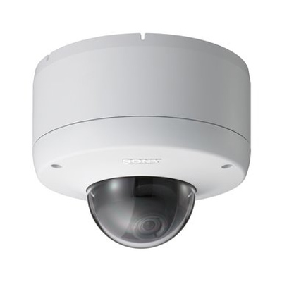 Sony SNC-DF85P ruggedised network minidome camera that incorporates a 1/3-type CCD with DynaView technology