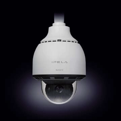 Sony SNC-RS84N dome camera with auto focus zoom lens