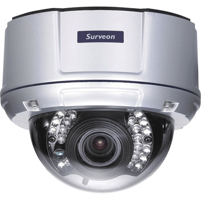 Surveon introduces the 3 megapixel day & night WDR fixed dome network camera for outdoor applications