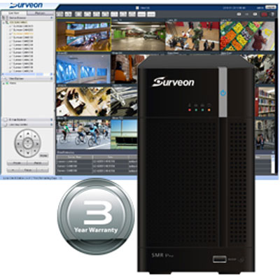 Surveon SMR2006 6 channel megapixel network video recorder