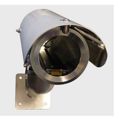 Tecnovideo 101WIR70 stainless steel CCTV camera housing with IP67 protection