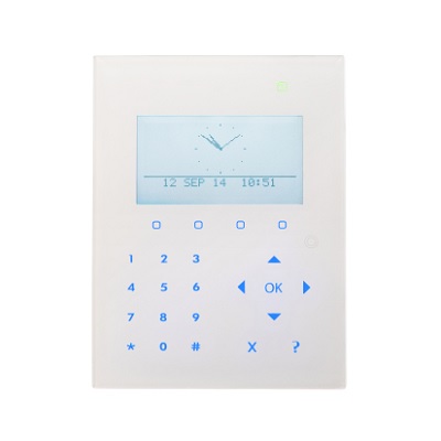 Vanderbilt SPCK520.100-N compact keypad with graphical display and audio