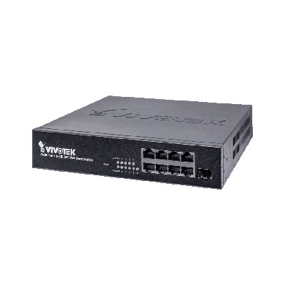 Vivotek AW-GET-094A-130 8 ports web smart PoE switch