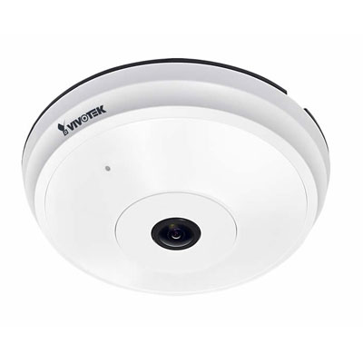 Vivotek FE8191 12MP colour monochrome fisheye IP dome camera