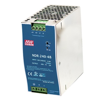 VIVOTEK NDR-240-24 240W single output industrial DIN rail