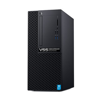 Video Storage Solutions VSS-MS-1T-W 1-bay mini-tower client viewing station