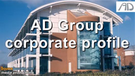 An outline AD Group's corporate identity