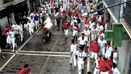 Avigilon 5k Pro captures Running of the Bulls in Spain