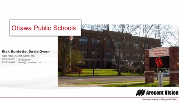 Arecont Vision case study - Ottawa Public Schools, Canada