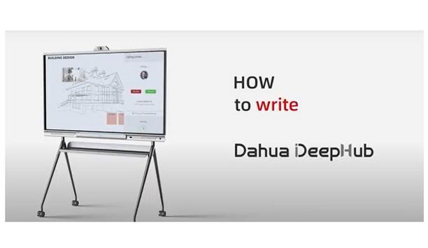 How to write on the Dahua DeepHub