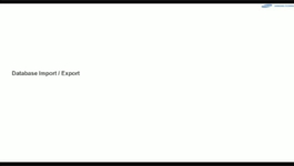 Database Import & Export in Samsung Access Management Software (SAMS)