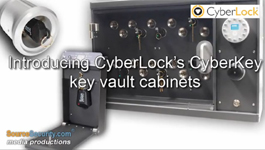 CyberLock's CyberKey Vault Key Management Cabinets to Control CyberKey Smart Keys