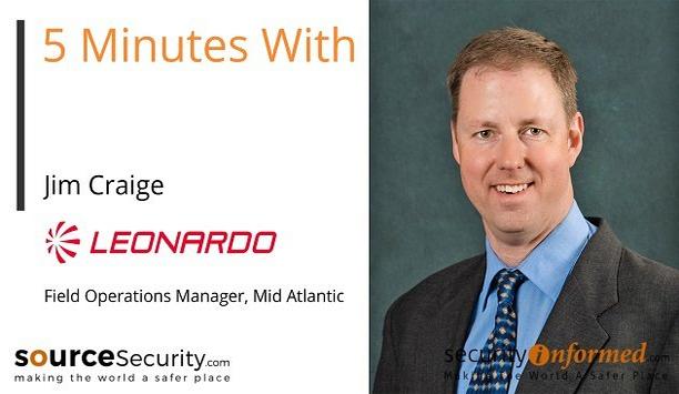 License plate recognition: '5 Minutes With' Video Interview with Jim Craige from Leonardo