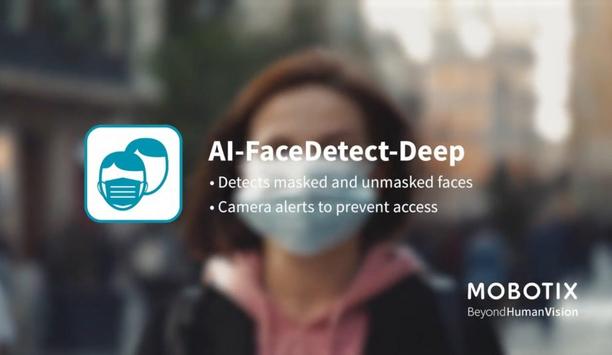 MOBOTIX 7 App features AI Face Detect Deep to detect the faces of the people inside the scene
