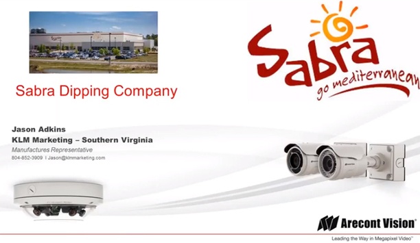 Arecont Vision case study - Sabra Dipping Company, White Plains, NY