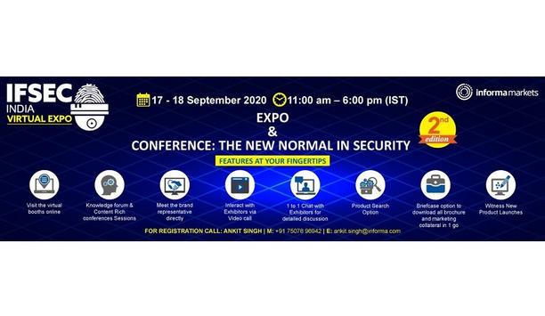 IFSEC India 2020 Virtual Expo September 17-18