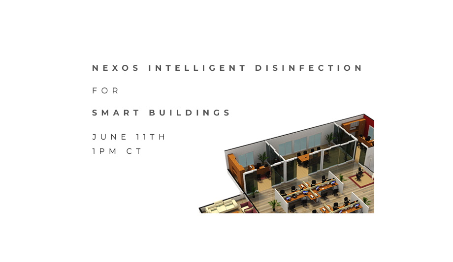 Nexos Intelligent Disinfection for smart buildings